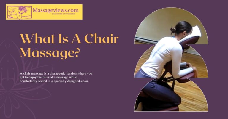 What Is A Chair Massage